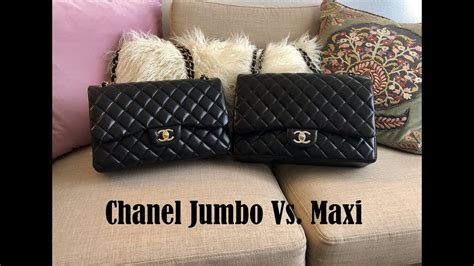 chanel jumbo xxl|chanel jumbo vs maxi.